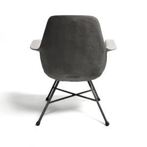 fauteuil beton - peds acier, lyon beton