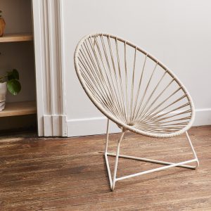 fauteuil acapulco enfant en lin boqa