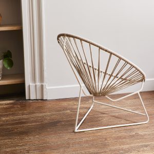 fauteuil acapulco enfant en lin boqa