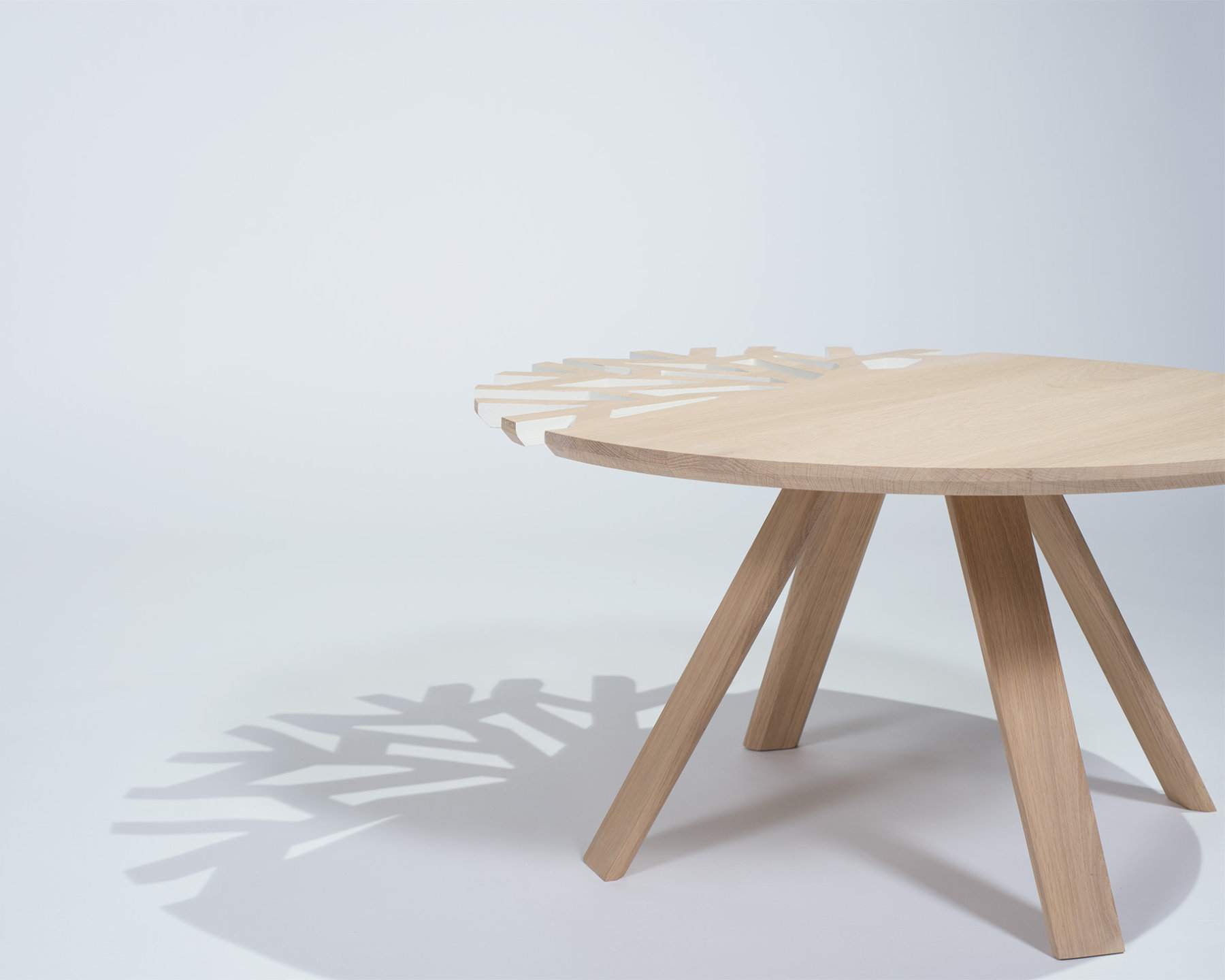 Table basse naturelle en chêne massif - CANOPEE – Image 3