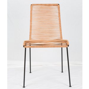 Chaise Mazunte tressage cuir BOQA l'INATELIER nantes