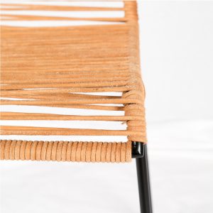 Chaise Mazunte tressage cuir BOQA l'INATELIER nantes