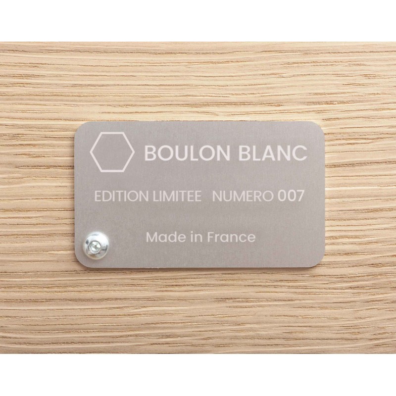 Table Relevable Classique Blanc nuage - Boulon blanc – Image 4