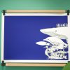 porte affiche_poster pant_Dezzig_support pour sérigraphie et affiche_déco_nantes_L'INATELIER_cadre_bois de hêtre et métal