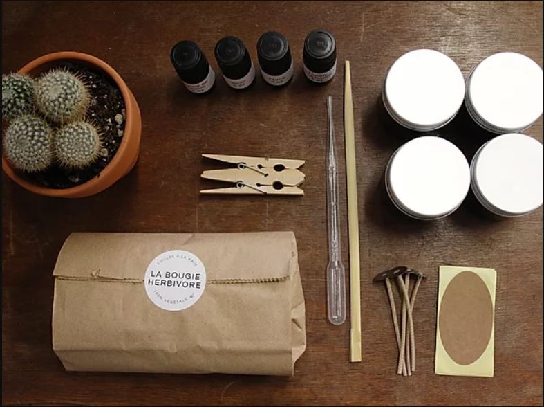 kit de fabrication de bougies