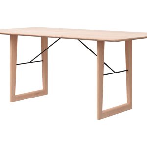 Table Cloe _ L'Inatelier Nantes_chene massif_made in france_artisanat_bois_rangement_tiroir_décoration_meuble_fabrication française_by Cactus_