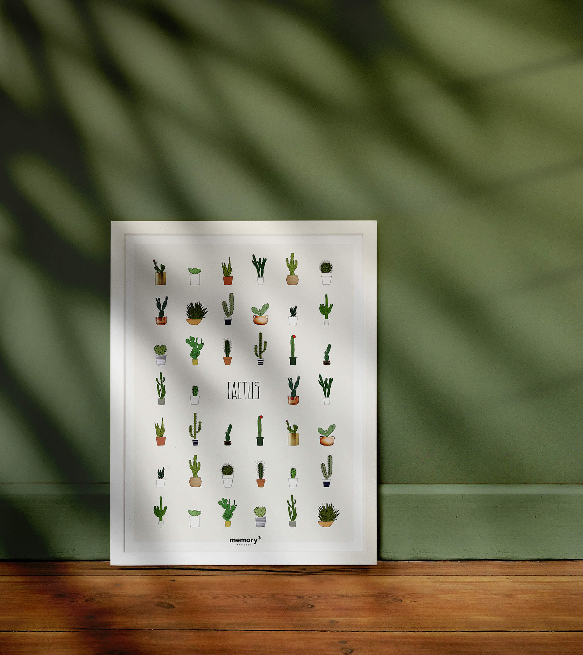 memoryAffiches_cactus_30x40cm_illustration_décoration-déco-intérieur_végétal_dessin_green_poster_greenlife_nantes_jeu-de-mémoire_made-in-france_lille_artiste_plante