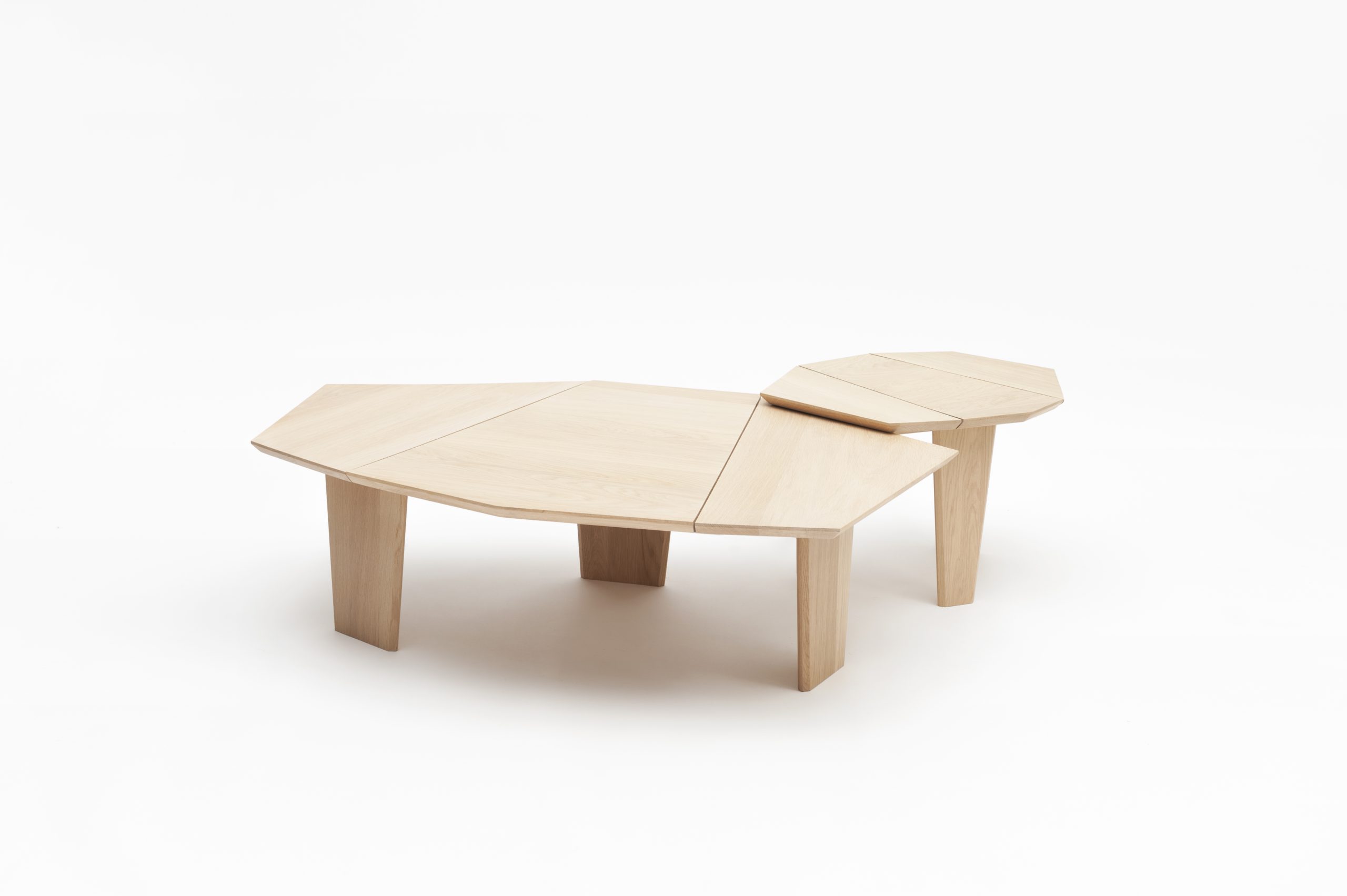 Table basse asymétrique - Silex – Image 2