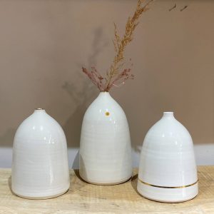 Trio soliflore - Ambre céramique