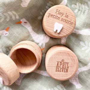 boite a dent en bois