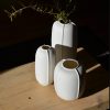 vase en porcelaine blanche