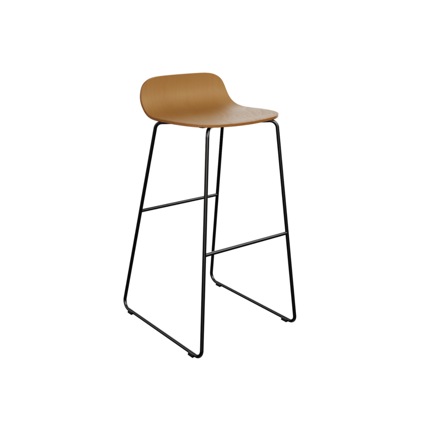 Tabouret de bar bois et métal - CL10 – Image 3