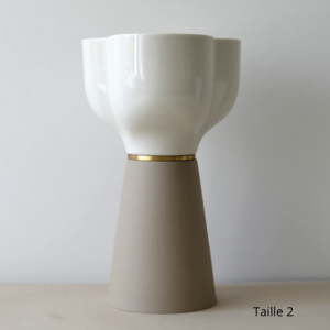 Lampe à poser en porcelaine